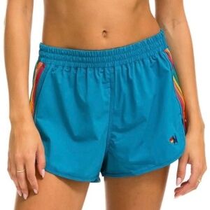 Aviator Nation 5 Stripe Flex Board Shorts Excellent Condition